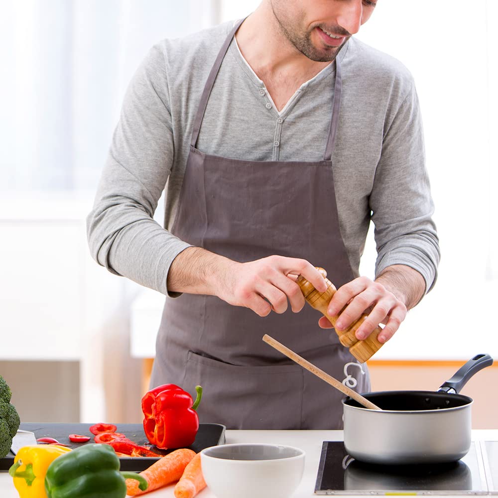 Condiment Lemn Manual Sare de Piatră Negru Măcinare Grosieră și Fină Recipient Condiment Japonez Floare Proaspătă Culoare Stridie Râșniță, Râșniță, Sare, Condimente, Piper,