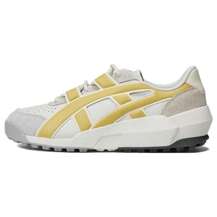 Onitsuka Tiger Big Logo Trainer White Yellow Men s 1183B774-104 EU 42.5