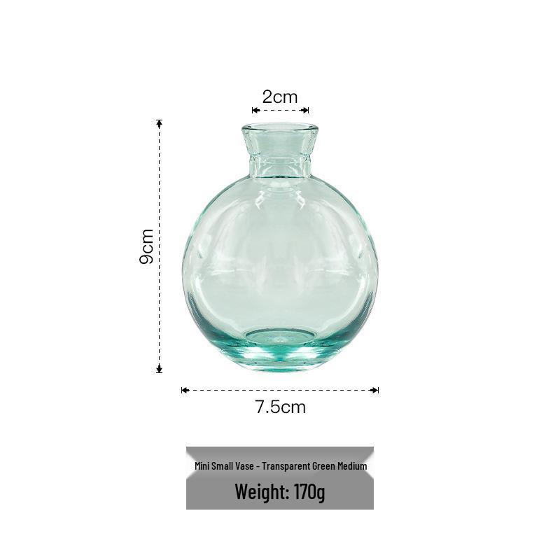 Cross-Border Light Luxury Mini Vase Set: Hydroponic Ornaments for Fresh Flowers in Living Room