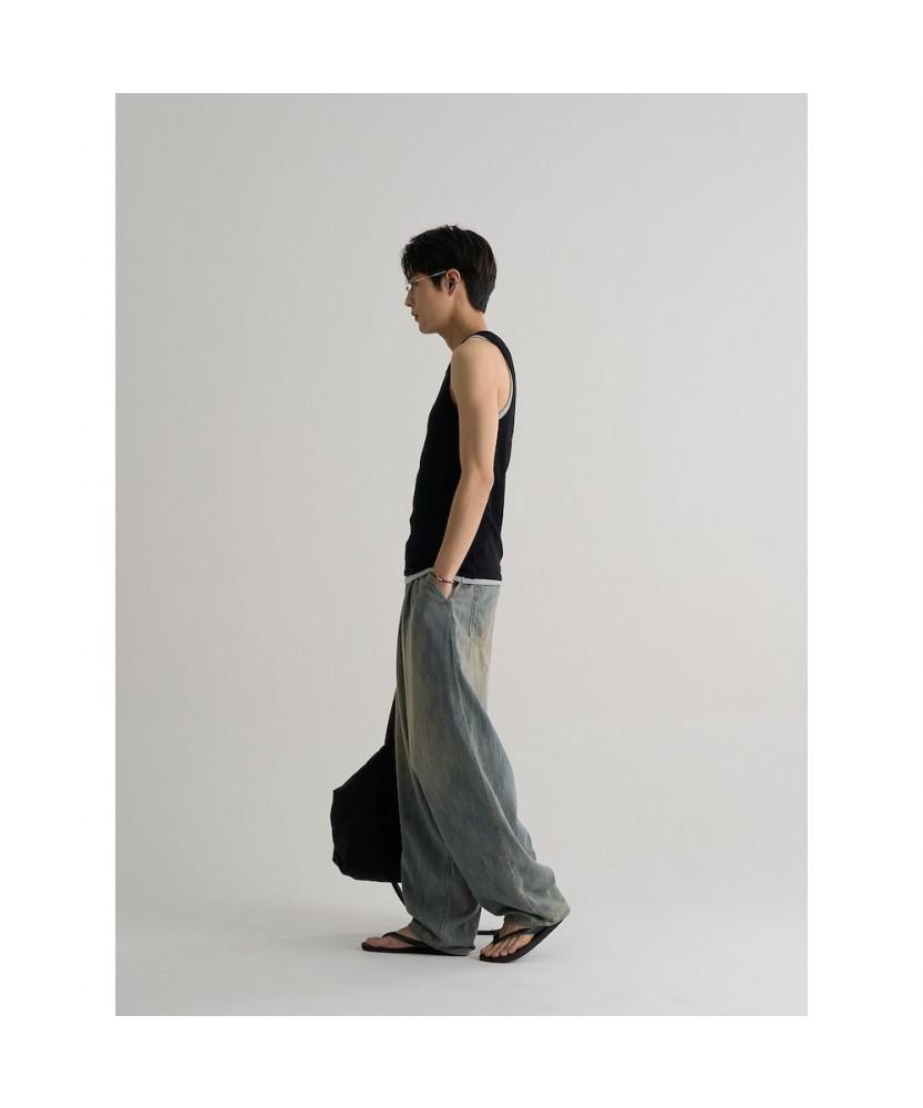 8seconds Rib Tank Sleeveless Black
