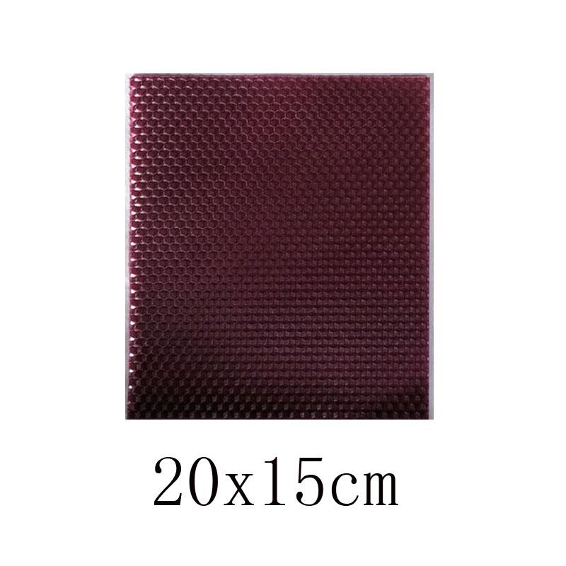 12pcs Color Beeswax Nest Base Sheet 20*15*0. 3cm Natural Bee Material Wax Wedding Birthday Party Diy Craft Wax Roll Sheet