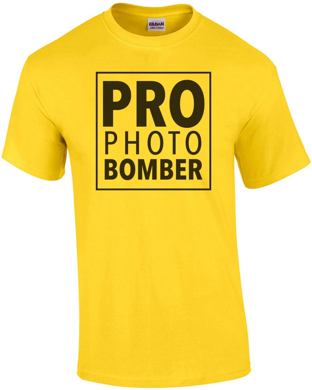 PRO Photo Bomber - Funny T-Shirt 4XL
