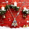 Christmas Christmas Tree Necklace Female, European And Korean Colored Wax Inlaid Star Tiktok Holiday Ins Wind