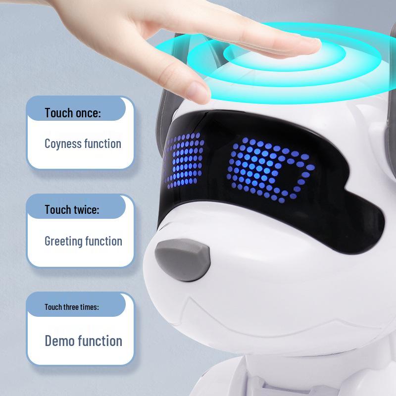 Smart Bionic Robo Dog: Programmable, Stunt-Ready, Barking, Walking, Remote-Control Toy for Kids