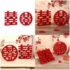 Pack Of 2 Solid Wooden Joy Wall Hangings Safe Display For Wedding Anniversary Party Decoration Setups