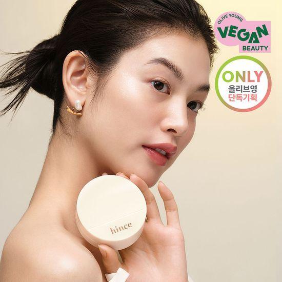 hince Second Skin Glow Cushion (Main Product + Refill)