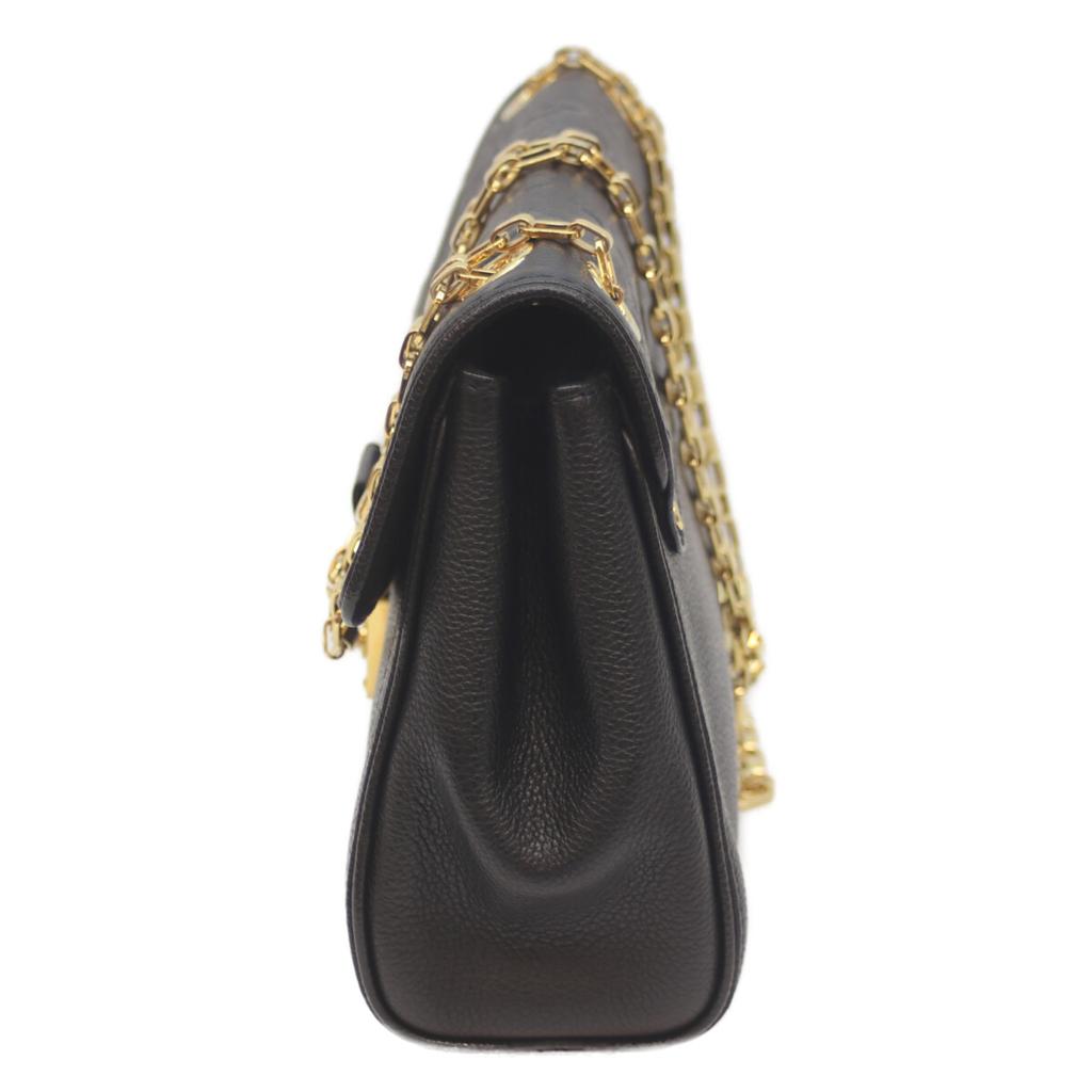 LOUIS VUITTON 16 years M48931 Ampelante Noir Saint-Germain PM Shoulder bag NoirUsed