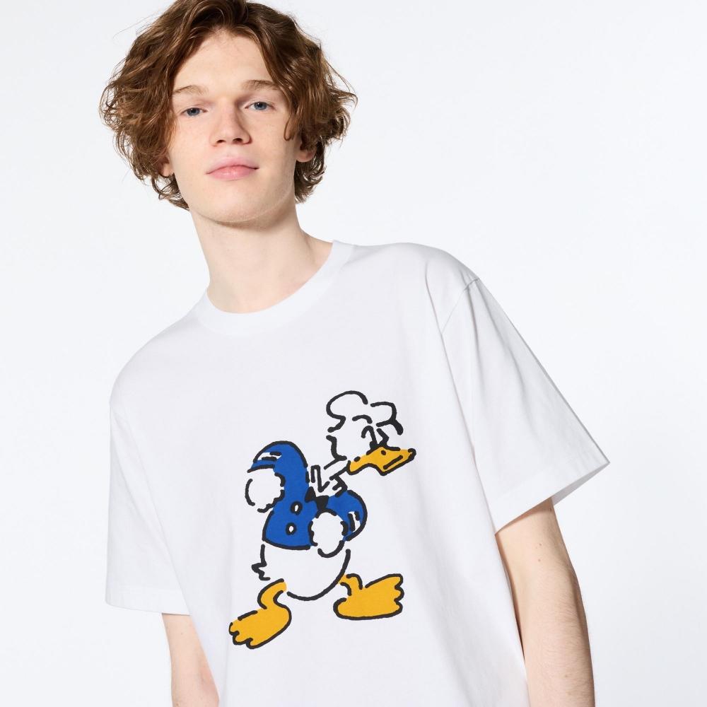 

Uniqlo MFA x Yu Nagaba UT графическая футболка с коротким рукавом A 00 WHITE/MEN XS