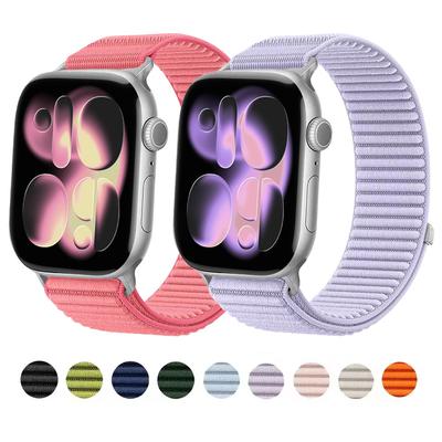 Sport Loop for Apple Watch Band Series 11/10/9/8/7/SE/Ultra2/3 49mm 46mm 45mm 44mm 42/41/40mm Belt Bracelet Correa iWatch Strap