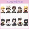 Demon Slayer Kimetsu No Yaiba PVC Figuren Set Mit Sitzender Haltung Für Sammler Und Fans