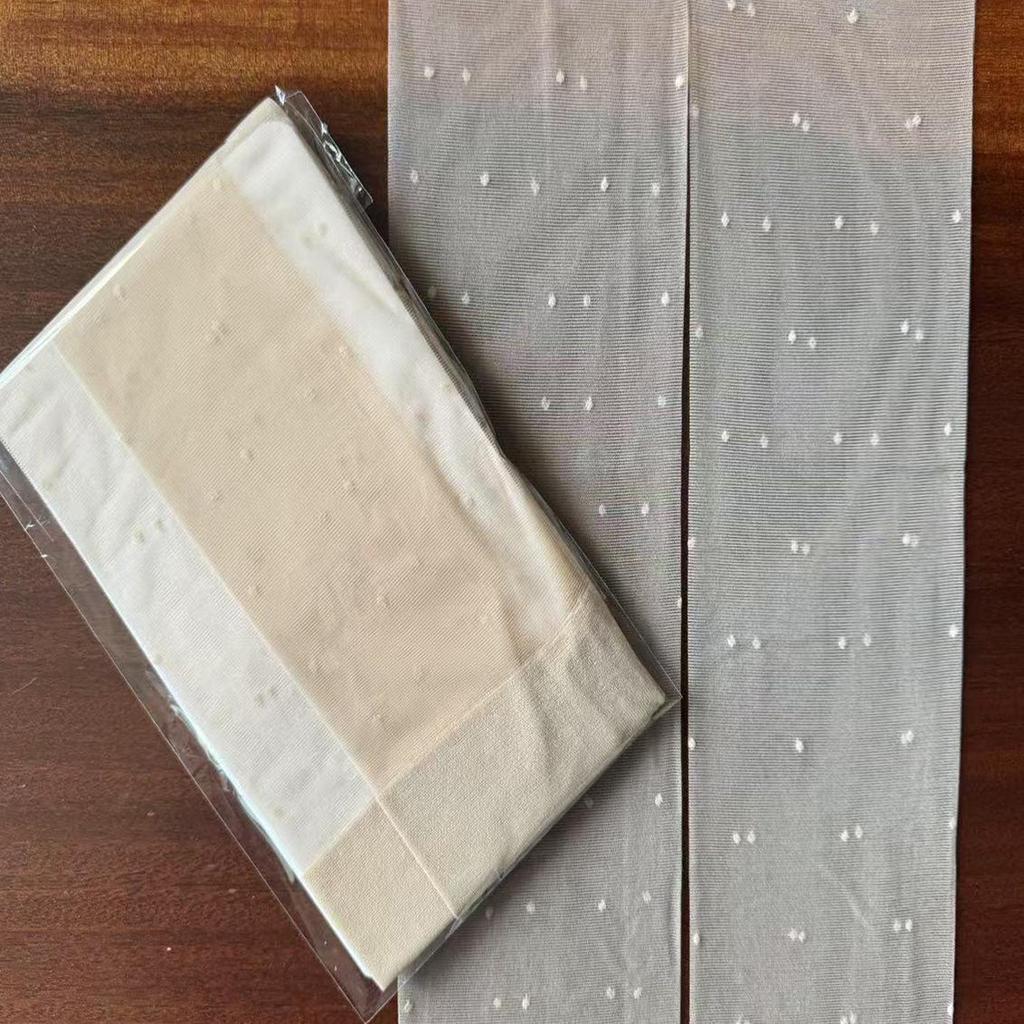 Damen Over-the-Knee Schwarze Strümpfe mit Trägern - Weiße Einteiler Strumpfhose