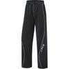 Li Ning Fitness Series Elastic Breathable Loose Knit Sports Pants Women Bottoms Black AKLU154-4