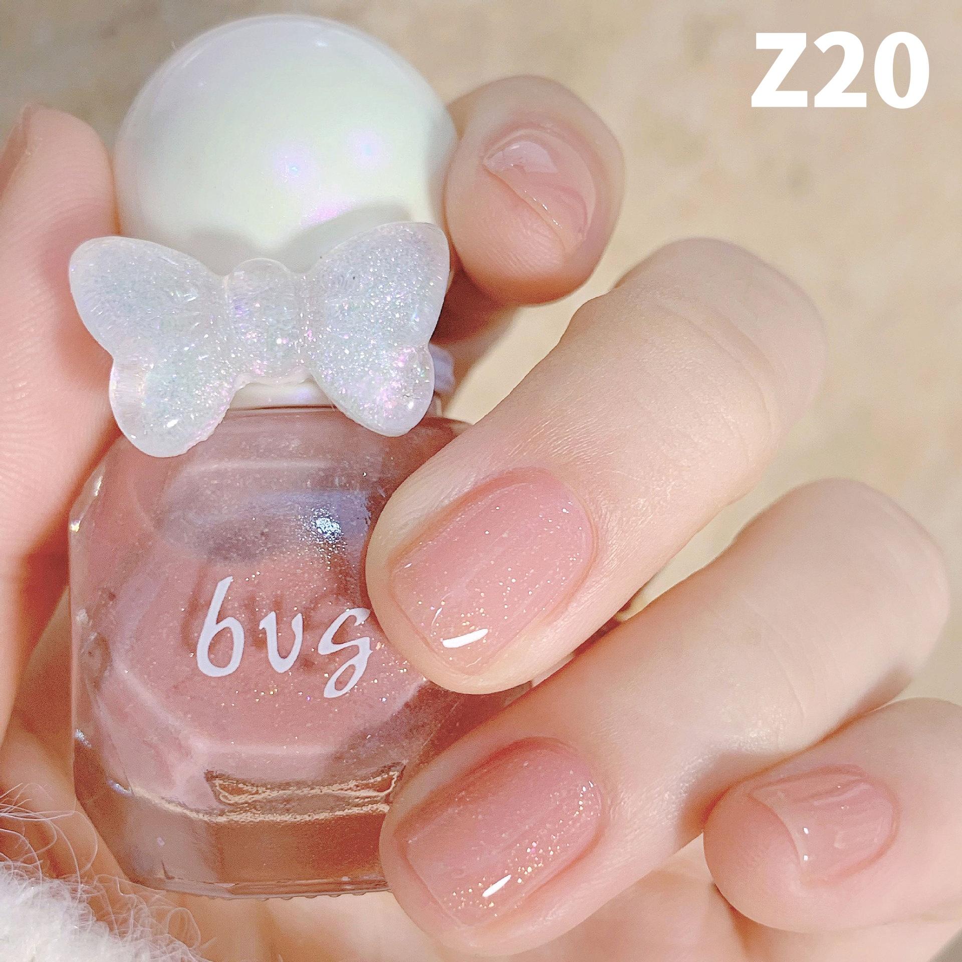 

Лак для ногтей с маленьким бриллиантом, без запекания, долговечный лак для ногтей на водной основе, можно снять Z20