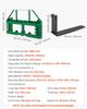 Skid Steer Pallet Forks, 1814 Kg Rated Load Capacity, Pallet Fork Frame Attachment with 122 Cm Pallet Forks Forklift Blades, 50.8 Mm Hitch Receiver &