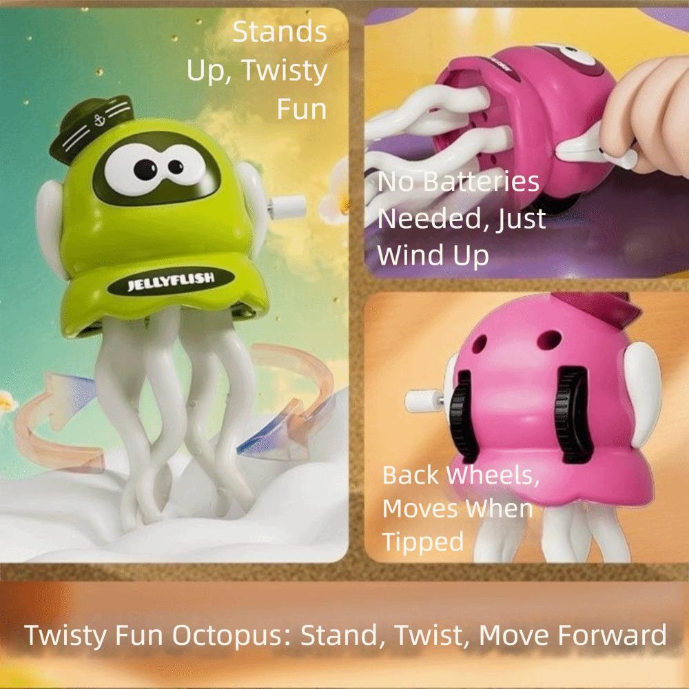 Crawling Dancing Auto-Dance Octopus Toys Clockwork Smart Tentacle Explorer  Children's Gift