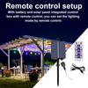 LED Light String Control Box 3.7V 1200mAh Solar Panel Control Box with Remote Control for 3.7V LED String Strip Lamp DC Charging
