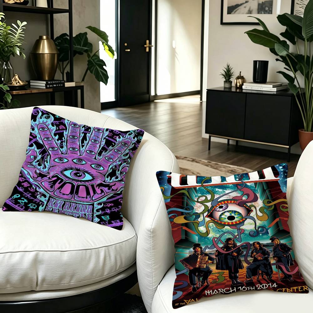 Band T-ToolS Pillow Anime Pillow Sofa Bed Head Pillow Cover Cushion Cover 45x45 cm Fashion