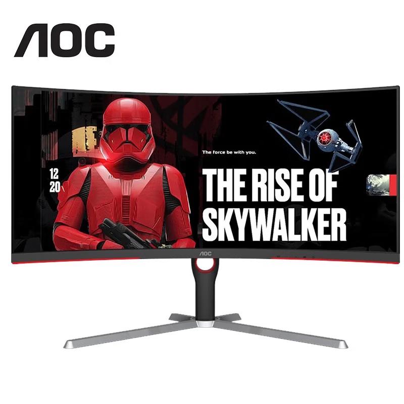AOC CU34G10X 34-inch Ultrawide Curved Gaming Monitor CN plug (adapter included)