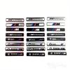 Motorsport Metal Car Sticker Aluminum Emblem Grill Badge For BMW M E46 E90 E60 F30 G20 X1 X2 X3 X4 X5 X6 X7 i3 i4 i5 i7 M2 G30 KF5