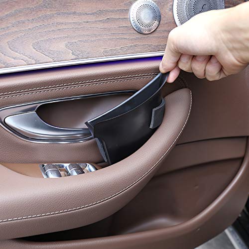 

SHIFENG For Mercedes-Benz E-Class W213 2016-2020 Car Door Storage Box Door Armrest Handle Container Holder Tray (2 Front Doors)