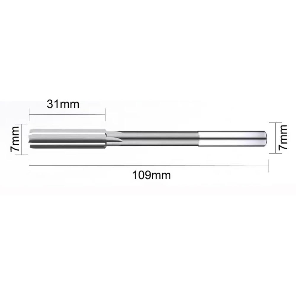 H7 Chucking Reamer Straight Flute Machining Tool Drill H7 Reamer Metal Machining