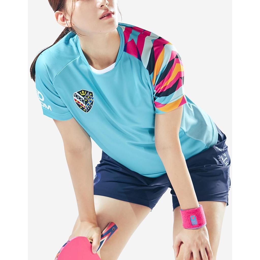 XIOM Table Tennis Shirt TYRA Mint Green S Size JTTA Approved Aerocool Quick Dry Sweat Absorbent Unisex Ping Pong Game Jersey