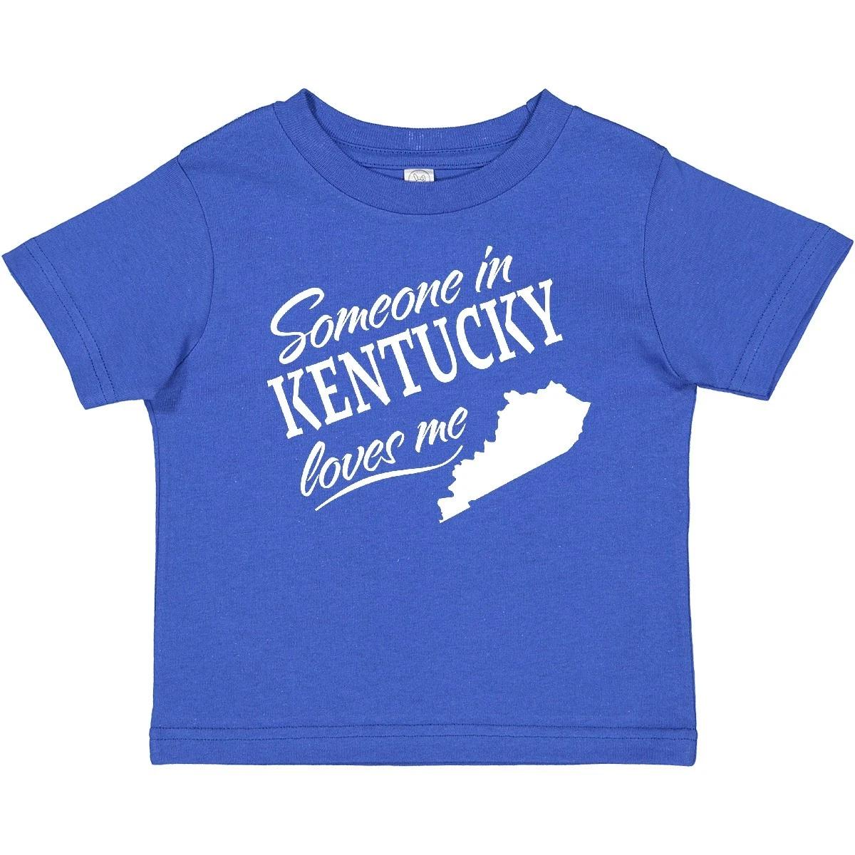 Inktastic Someone In Kentucky Loves Me Baby T-Shirt Home Family Grandparents 150