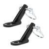2 Pièces Attelage de Remorque de Vélo Attelage de Connexion Remplacement Attelage de Remorque de Vélo Tête de Traction Facile à Installer