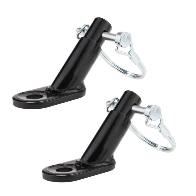2Pcs Bicycles Trailer Hitch Coupler Attachment Replacement Bike Trailer Hitch Connector Traction Head Easily Install 1