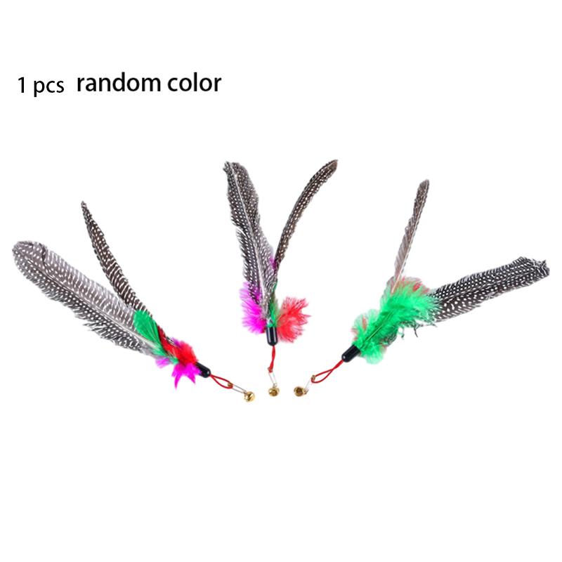 

Натуральная игрушка для кошек с перьями, наполнители в виде птичек, интерактивные дразнилки, игрушка ручной работы