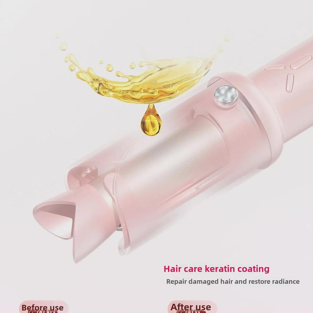 2024 Automatic Wireless 32mm Electric Curling Iron - Large Wave, Non-Damaging Hair Care