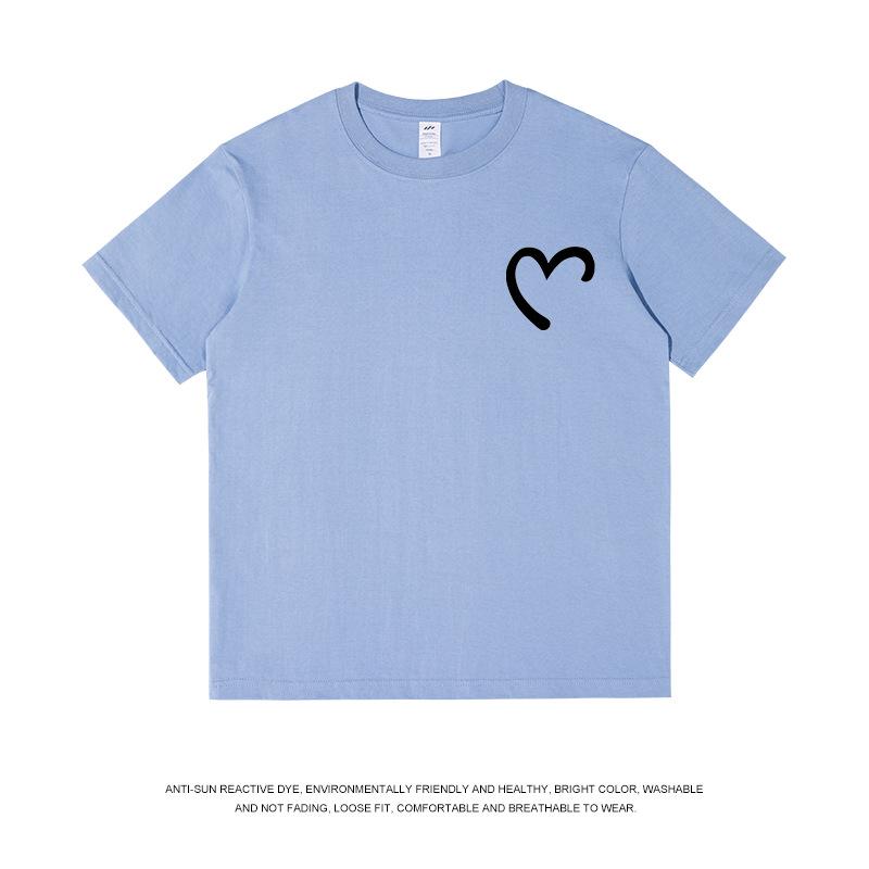 Футболка Summer Simplicity из хлопка с круглым вырезом и коротким рукавом — фото 14