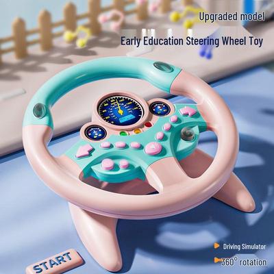Children's Co-pilot Steering Wheel: Interactive In-car Simulation Toy for Early Education