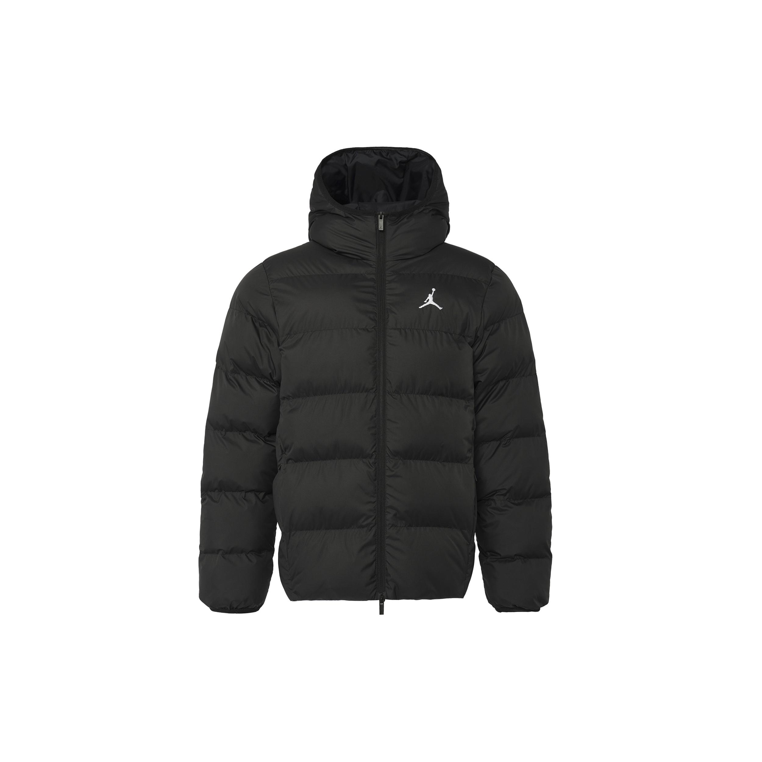 Air Jordan Brooklyn Puffer Jacket Asia Sizing Black Men s FV7318-010 M
