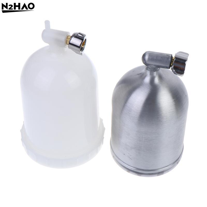 400CC Paint Spray Pot Plastic/Aluminum Spray Paint Pot Air Gravity Feed Sprayer Cup Pneumatic Tool Accessor For F75 W101 W71 W77