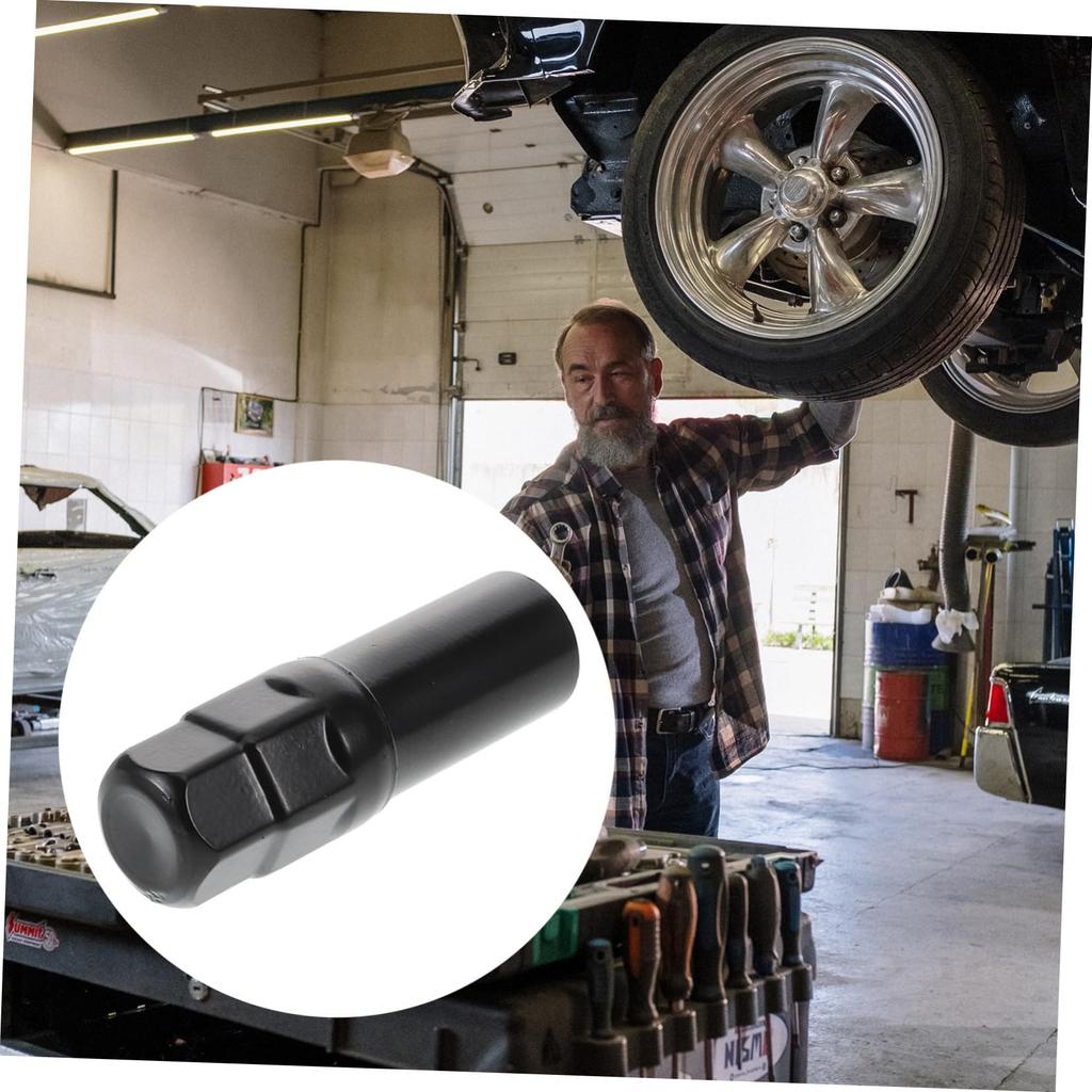 ULTECHNOVO 7 Angle Wheel Lock, Bolt Socket Wrench, Lock Nut, Screw Chuck, Wheel Lock