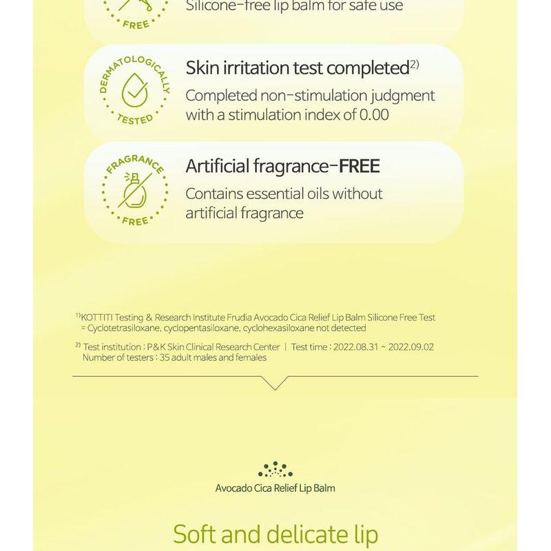 FRUDIA - Avocado Cica Relief Lip Balm