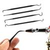 4Pcs/set Multipurpose Car Detailing Cleaning Tool Nylon Picks Pick Double-headed Hook Car Clean Accessories Auto Detailing Tools