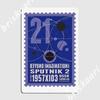Starship 21 Poststamp Sputnik2 Metal Sign Wall Decor Pub Garage Pub Funny Tin Sign Poster