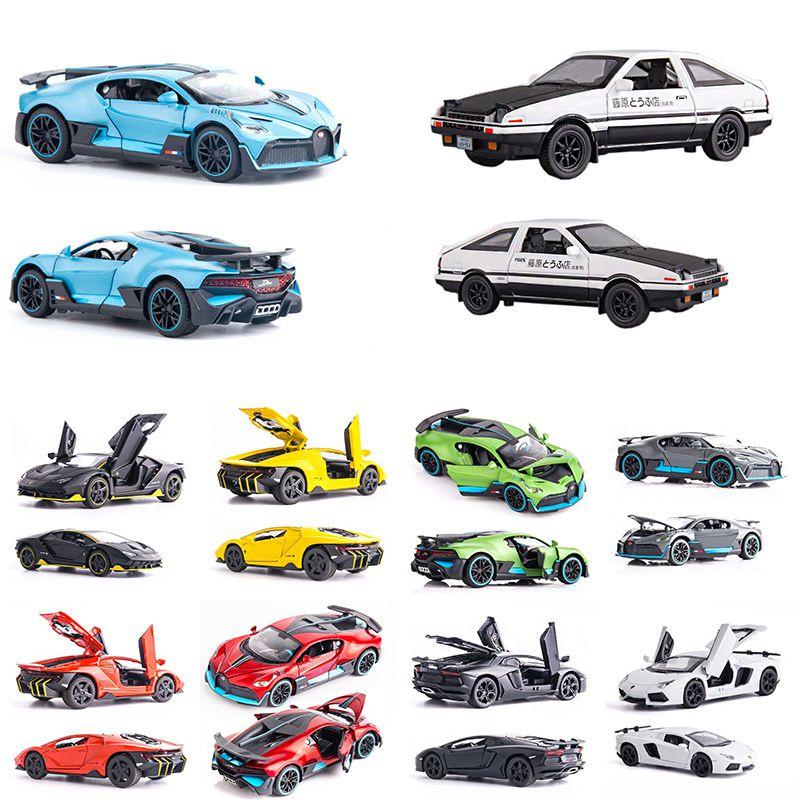 Exquisite 132 Diecast Alloy Car Model Perfect Sports Bugatti Ae86 Lamborghini