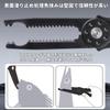 PAVIKE Fish Catcher Fish Grip Alligator Grip Fish Grabber Fish Pliers Easy to Grip Portable Design Fishing Gear Tooth-Shaped User-Friendly Non-Slip