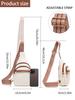 High Quality PU Leather Women Chest Bag Single Shoulder Messenger Bag Large Capacity Designer Backpack Girls Single Shoulder Bag