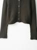 Autumn Academy Style Casual Lapel Ribbed Knit Coat