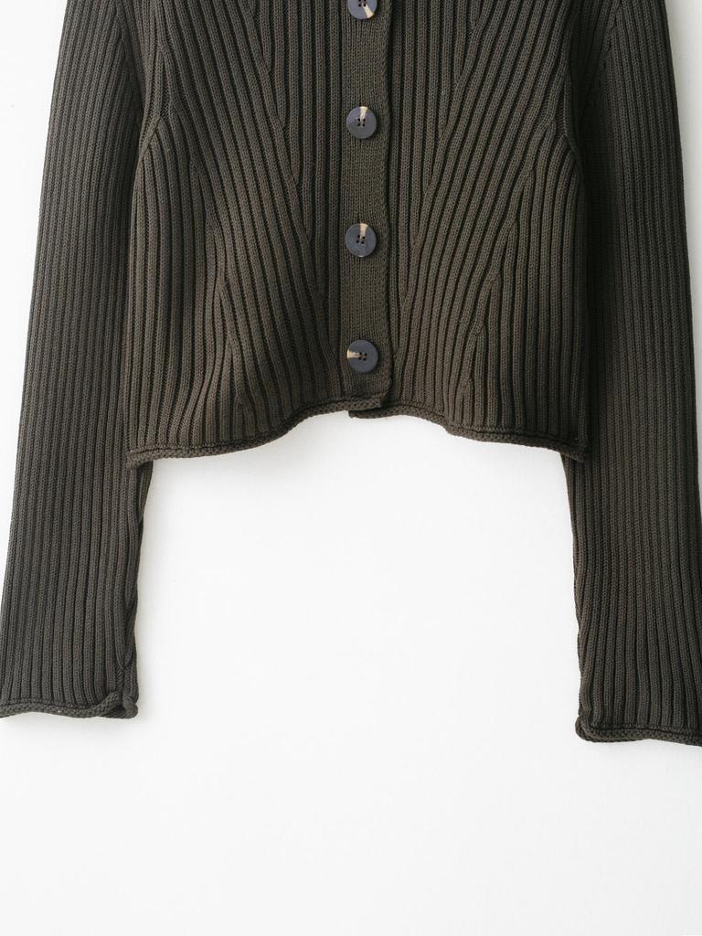 Autumn Academy Style Casual Lapel Ribbed Knit Coat