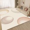 Wabi Sand Wind Crystal Fleece Carpet Living Room Stain Resistant Easy Care Cream Wind Premium Bedroom Bedside Blanket