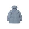MLB Boston Red Sox Buchstabe Lockere Passform Kapuzen-Reißverschluss Sportjacke Mittellang Warm Arbeits Daunenmantel Unisex Oberbekleidung Hellblau 3ADJB0936-43BLP