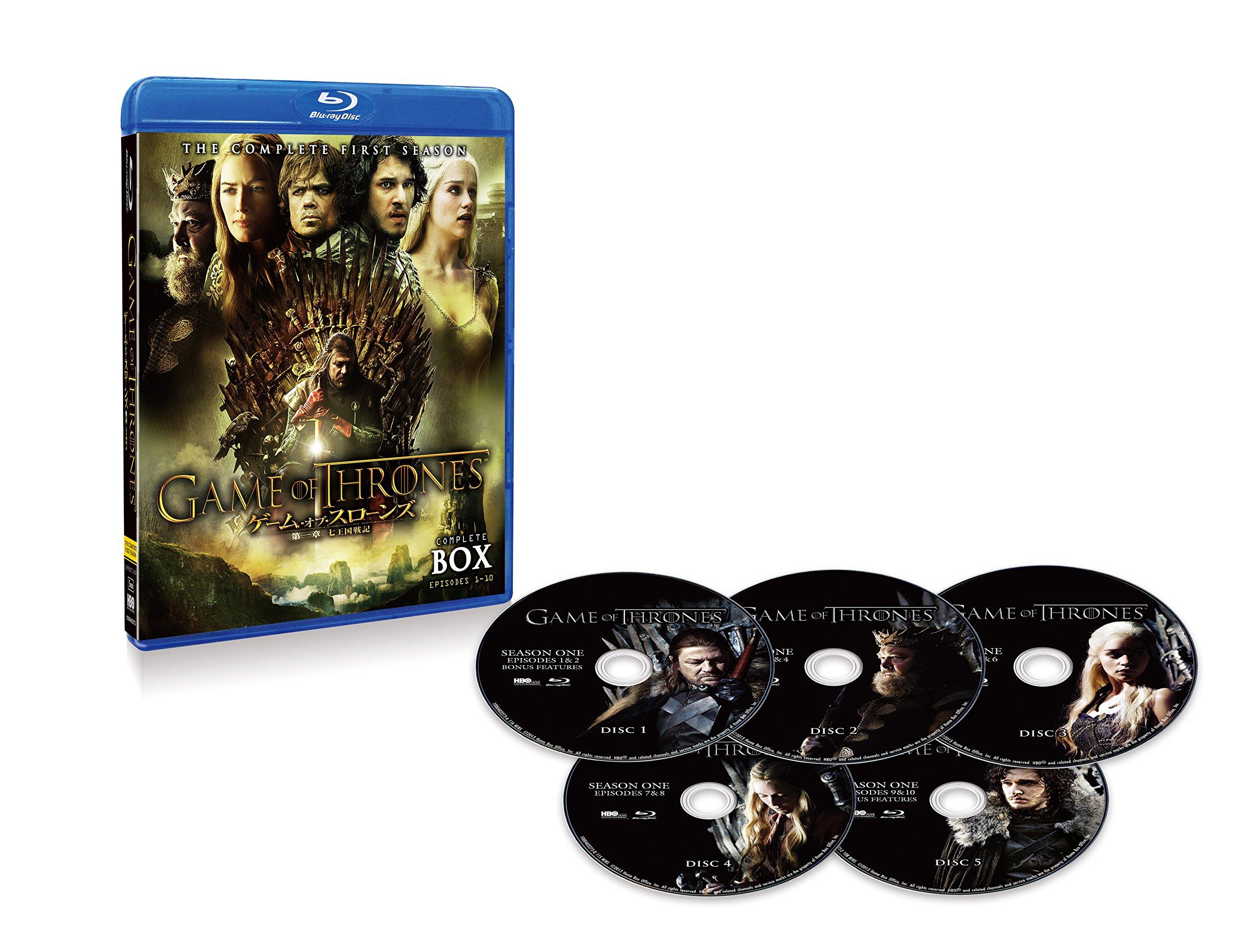 

Game of Thrones Season The Battle of the Seven Kingdoms Complete Set 1 (10 Episodes) [Blu-ray]