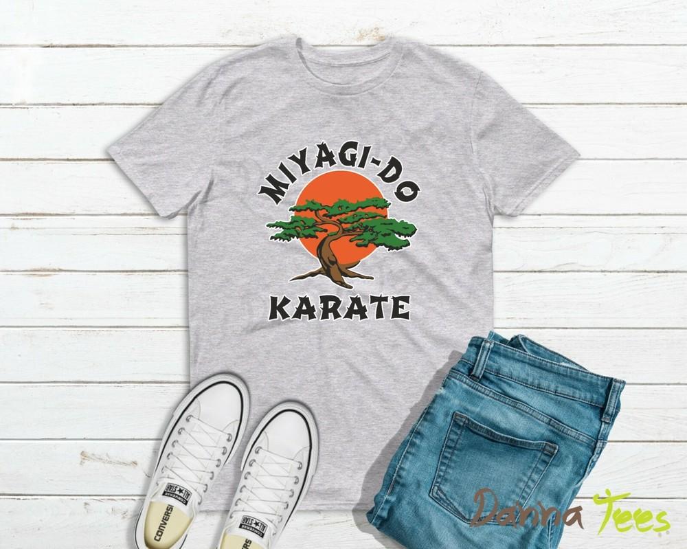MiyagiDo Karate Kid Inspired Retro Gift TShirt Unisex S 5xl 100Cotton
