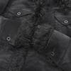 Rags McGREGOR Excellent Condition Rabbit Fur Corduroy Jacket for Men, Black, Size L, 211133604 Jacket L blackUsed