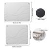 2 Pcs Stone Drying Mat   Absorbent Quick Drying Stone for Kitchen Counter with Non Slip Feet